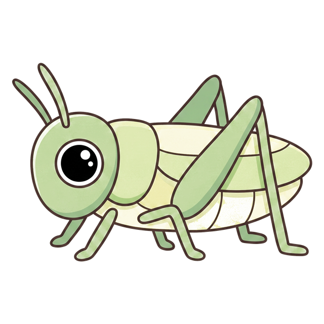 메뚜기 일러스트